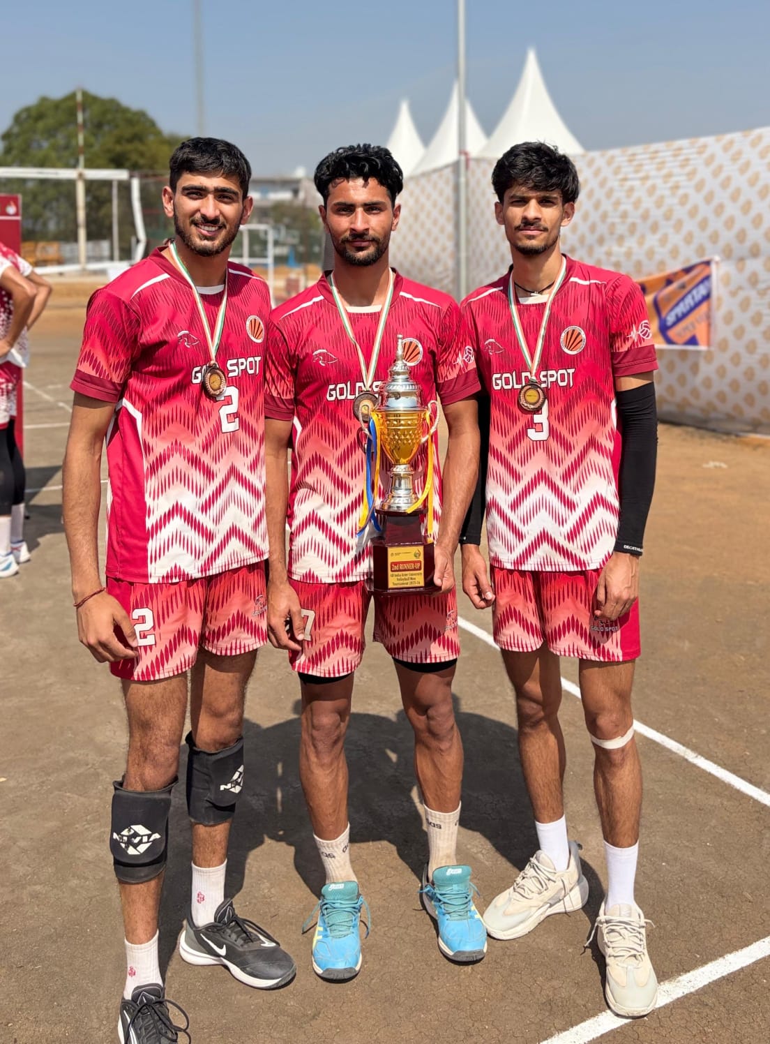 Poonch spikers help LPU win Bronze in Volleyball
